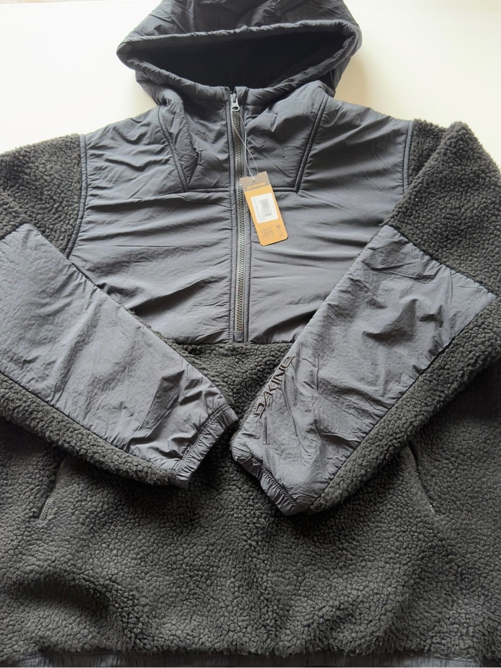 NWT Men's Dakine Ridemore Sherpa Fleece 1/2 Zip Size Large (KB6)
